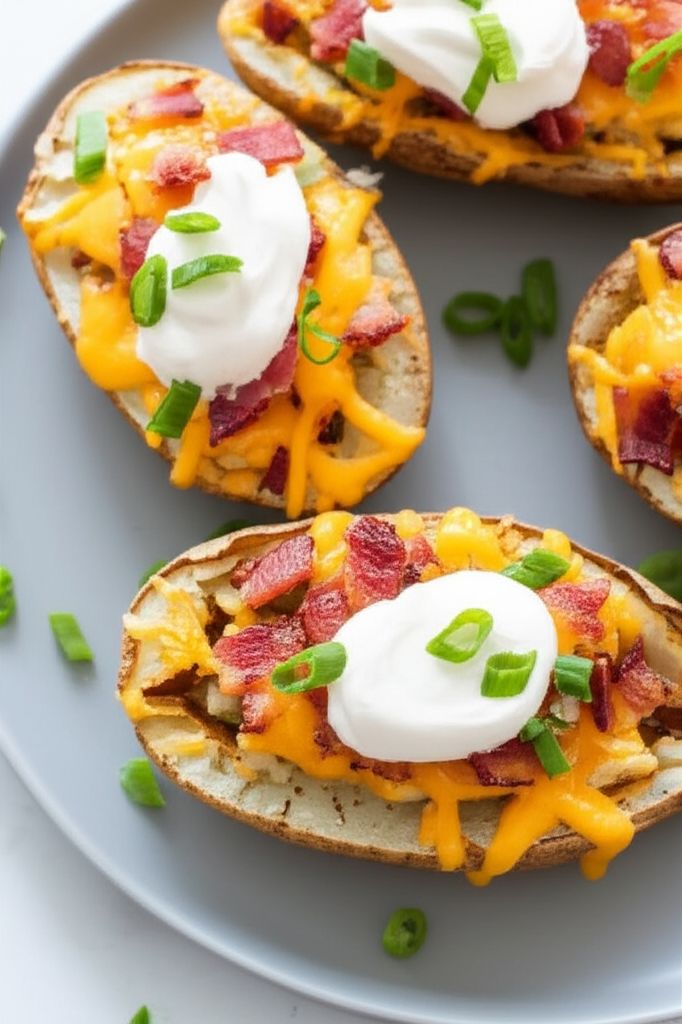 Loaded Baked Potato Skins