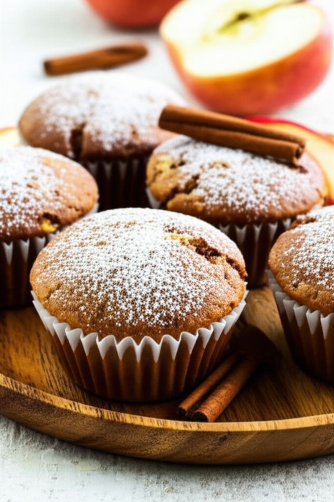 Low-Fat Apple Spice Muffins