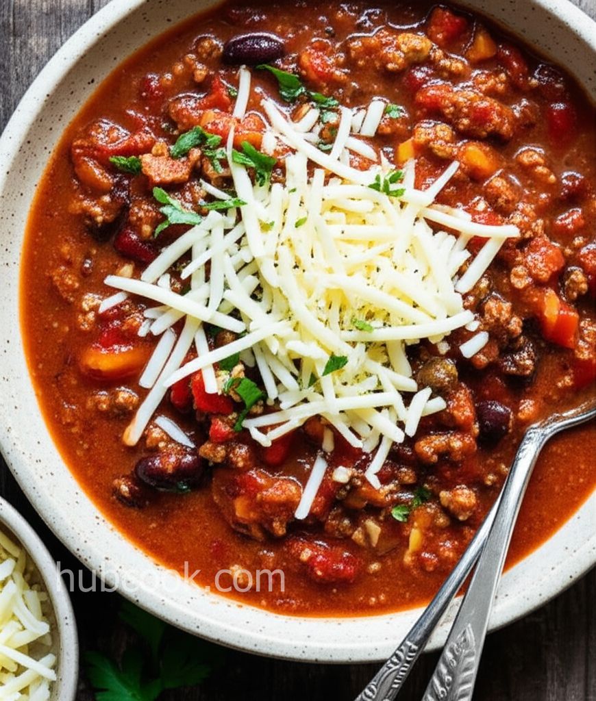 Meat-Lovers' Vegetarian Chili