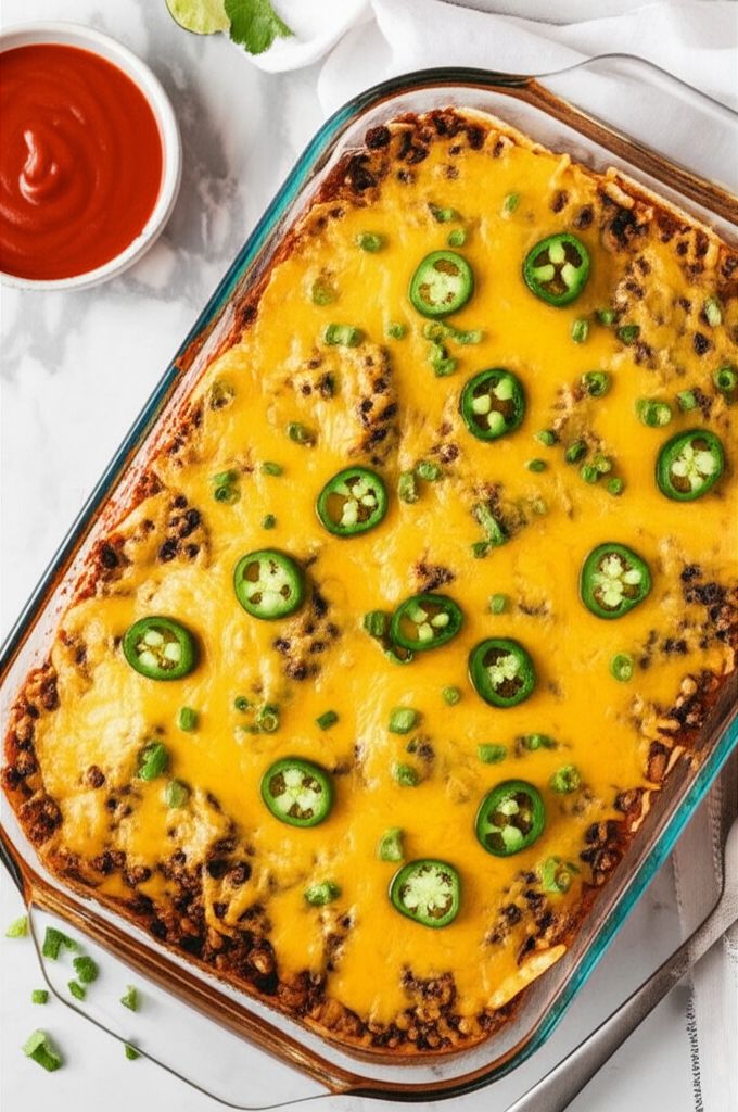 Mexican Quesadilla Casserole