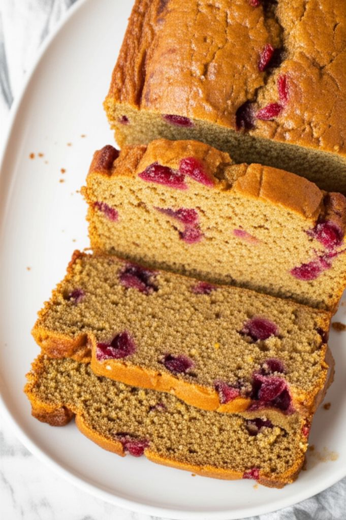 Mom's Fresh Cranberry-Pumpkin Bread