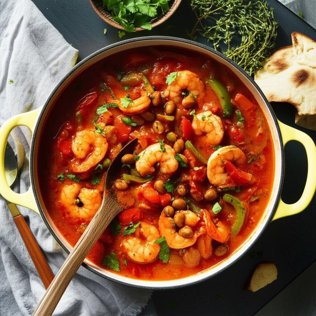 Moroccan Shrimp Stew