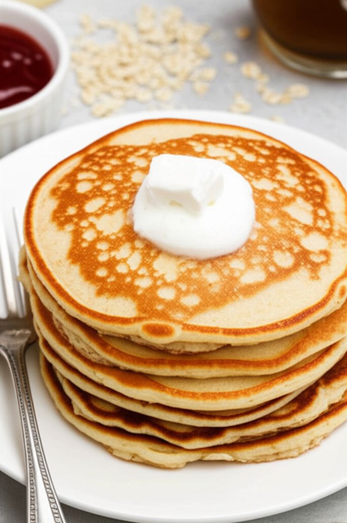 Oatmeal Scotchie Pancakes