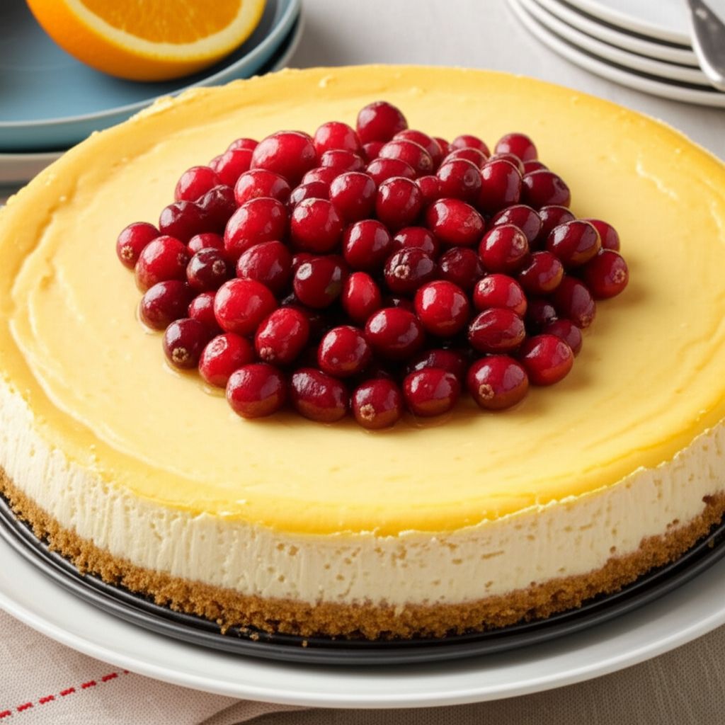 Orange Citrus Cheesecake