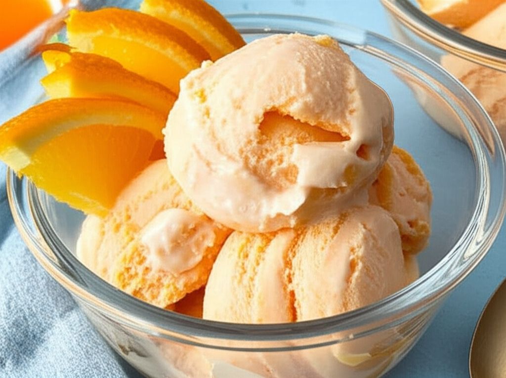 Orange Dreamsicle Ice Cream