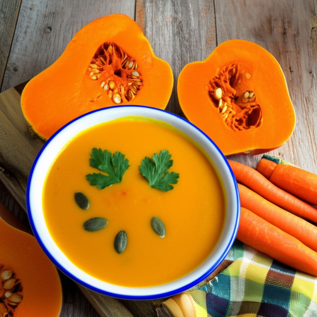 Orange Vegetables Soup