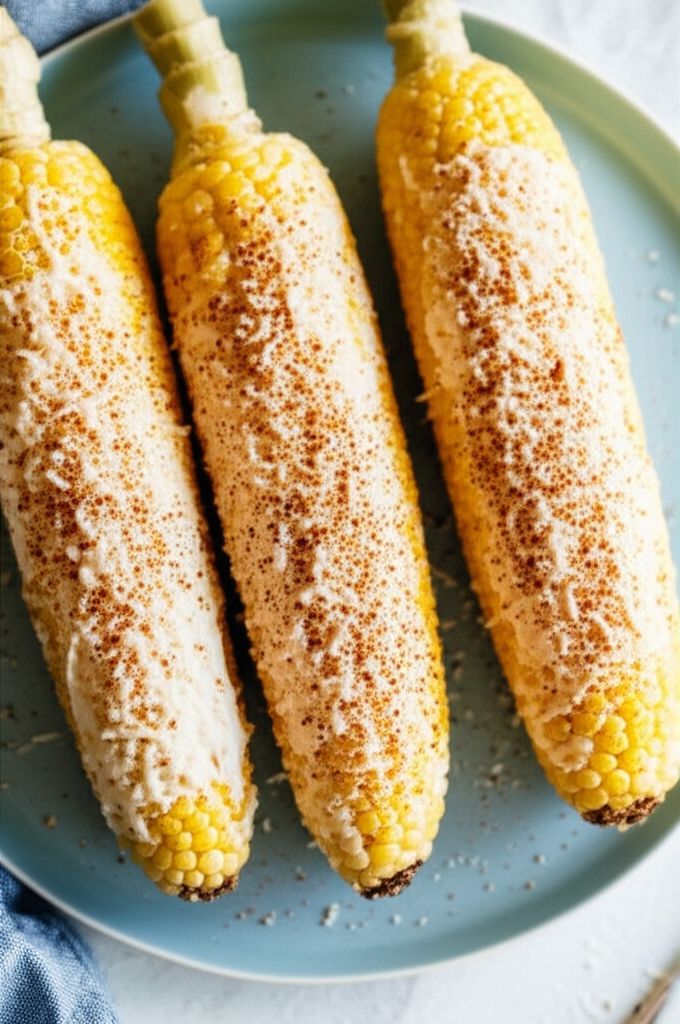 Parmesan Roasted Corn on the Cob