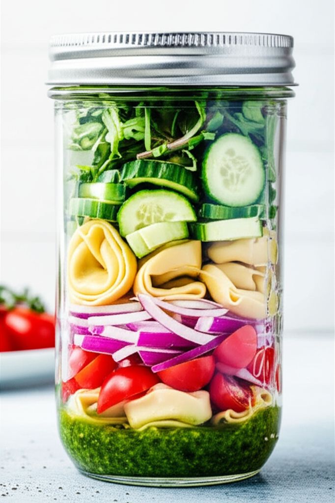 Pasta Salad in a Jar