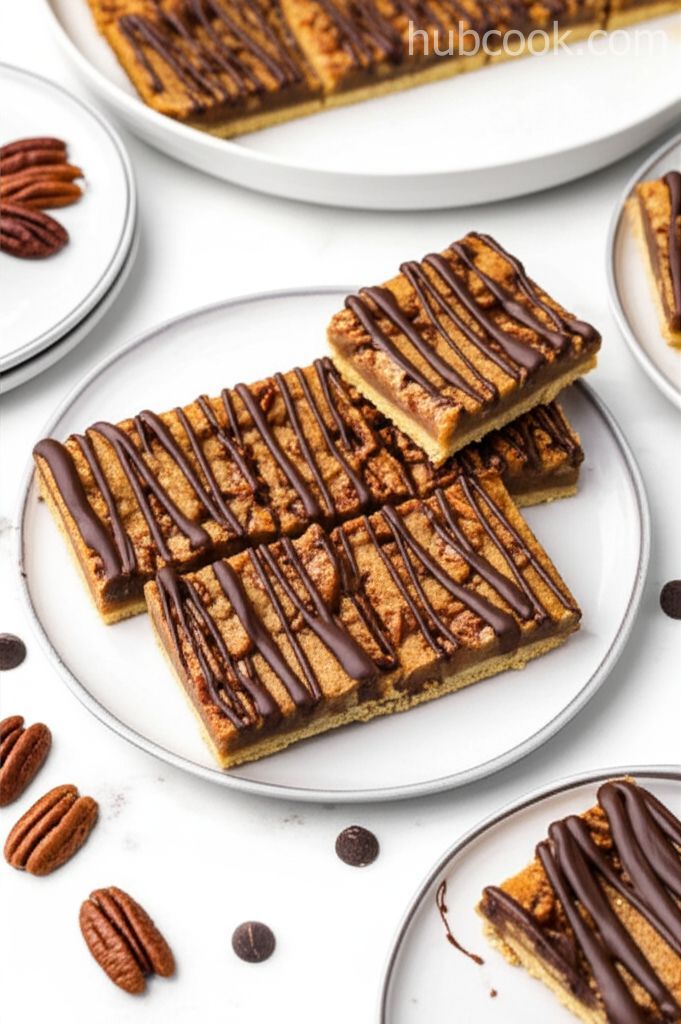 Pecan Turtles® Pie Bars