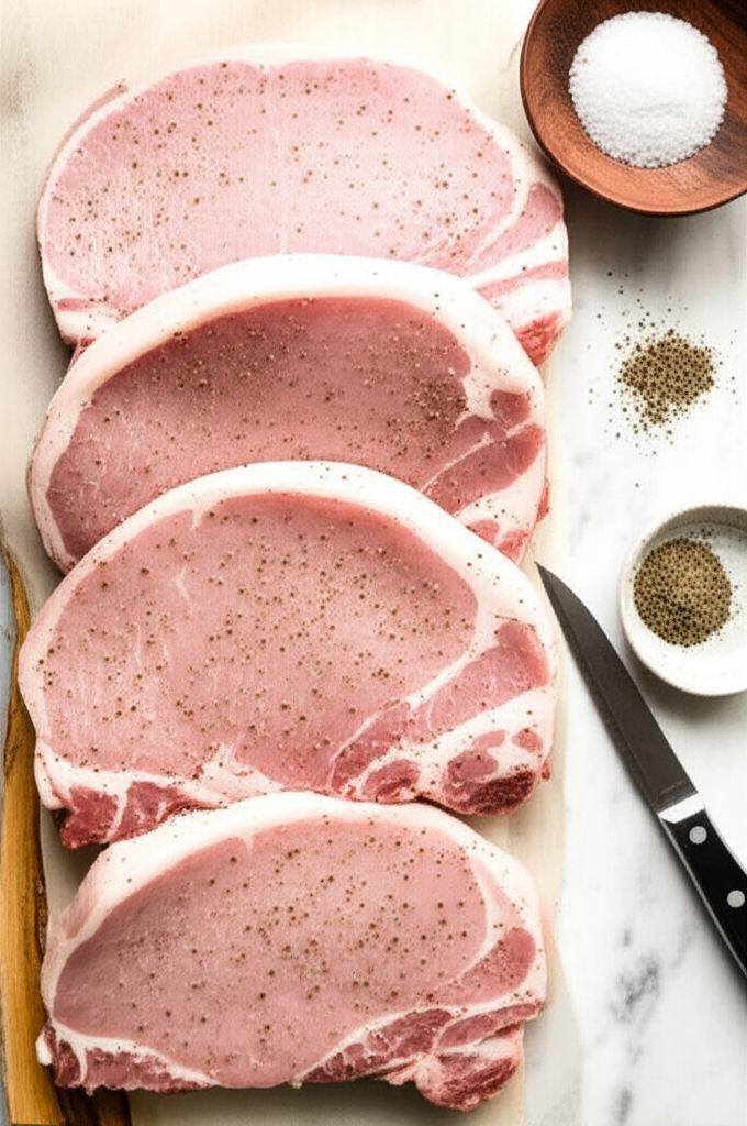 Pork Chops in White Wine