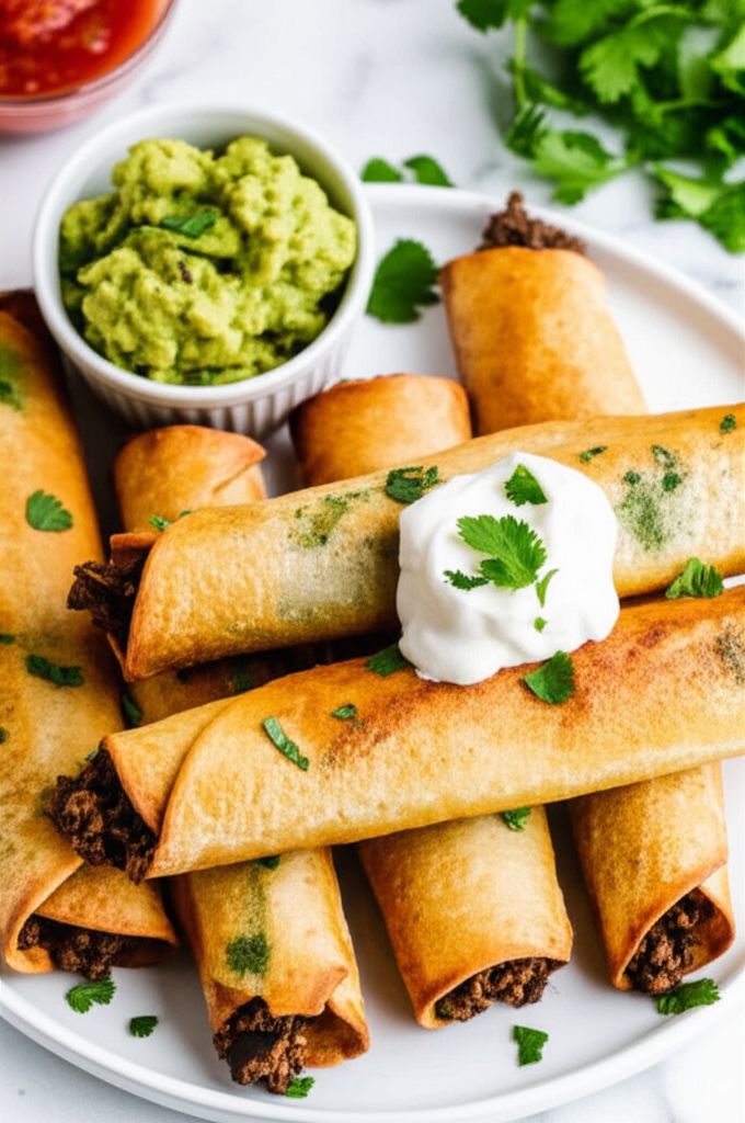 Quick Beef Taquitos