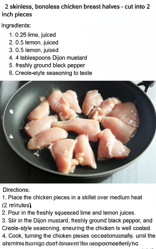 Quick Lemon Dijon Chicken