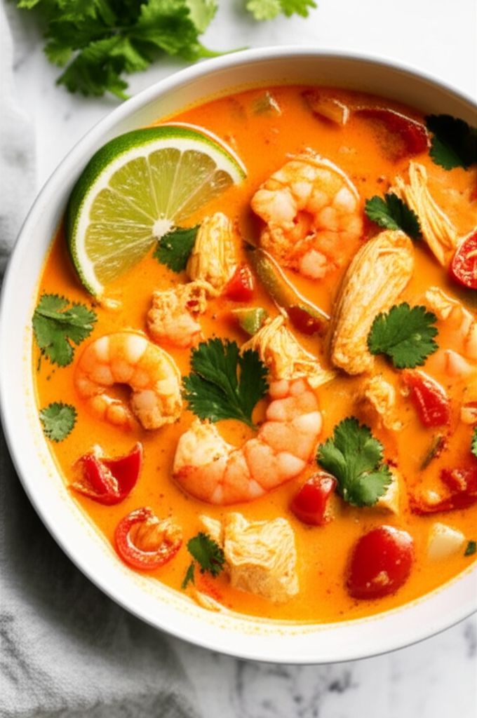 Quick Red Curry Soup