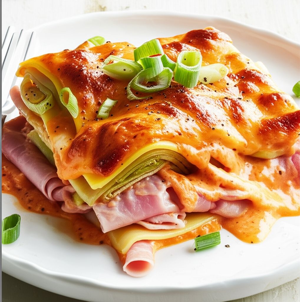 Red Curry Ham Gratin