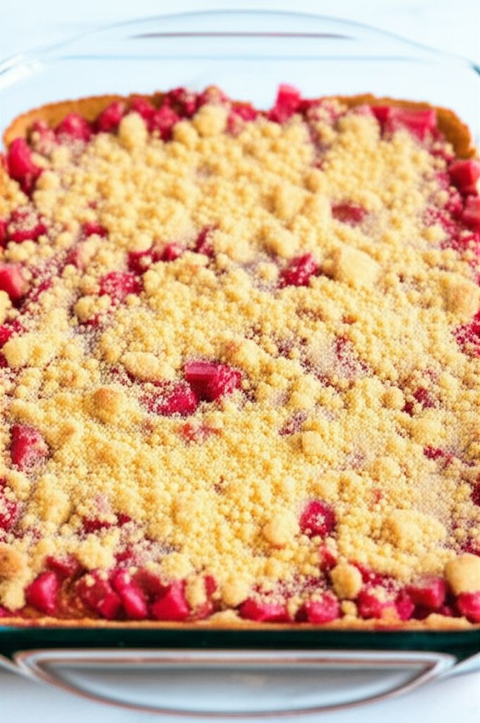 Rhubarb Bars