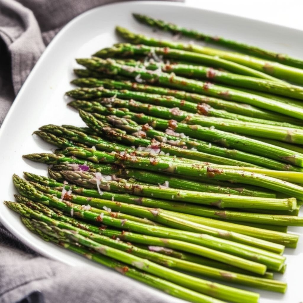 Roasted Asparagus and Yellow Pepper Salad