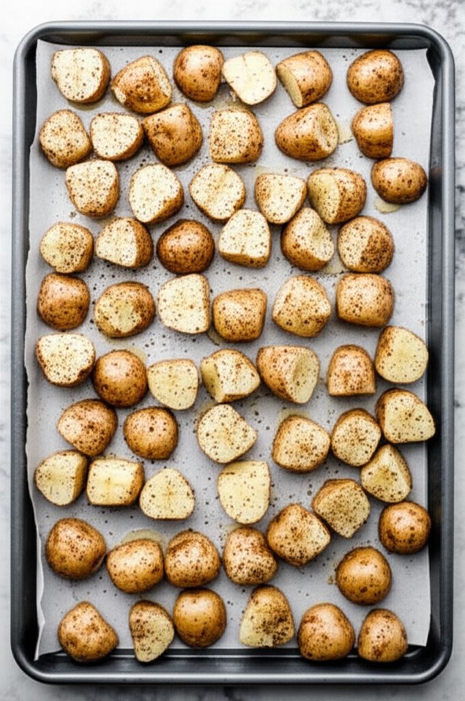 Roasted Parmesan Rosemary Potatoes