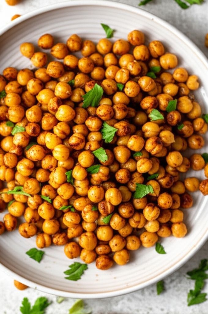 Roasted Salt & Vinegar Chickpeas