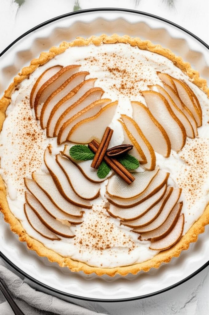 Scandinavian Pear Tart