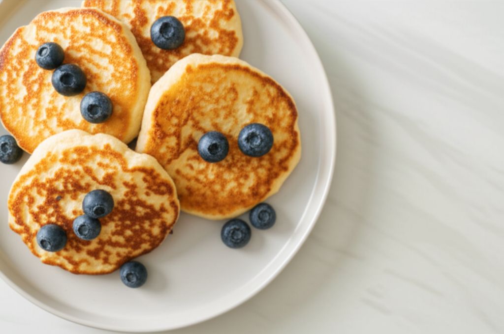 Simple Cottage Cheese Pancakes