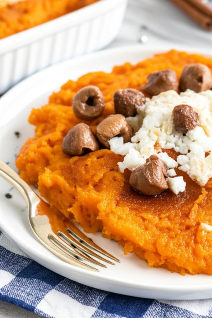 Simple Mashed Sweet Potato Casserole