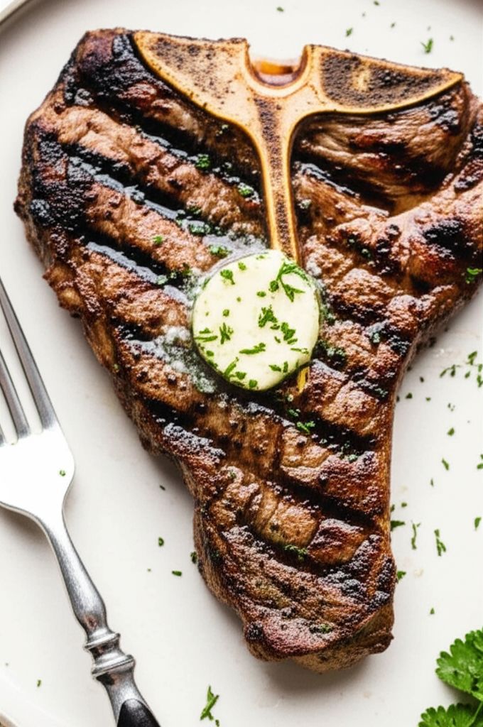 Sirloin Steak with Garlic Butter