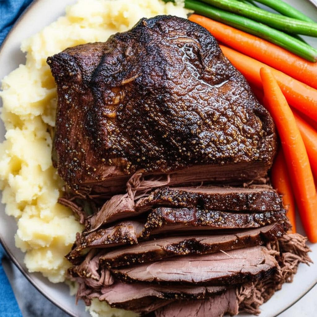 Slow Cooker Au Jus Pot Roast