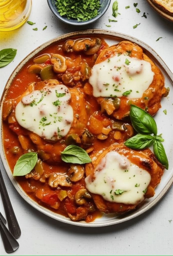 Slow Cooker Pork Cacciatore