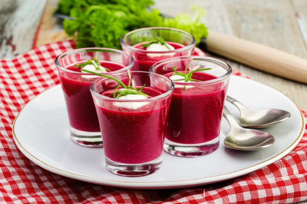 Sweet and Sour Borscht Shooters
