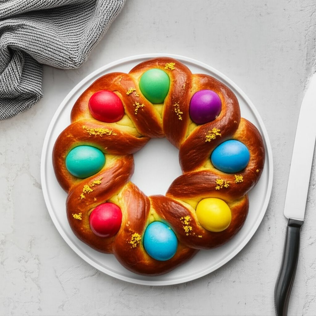 Sweet Braided Easter Bread