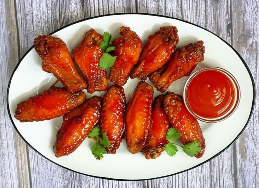 Sweet Heat Chicken Wings