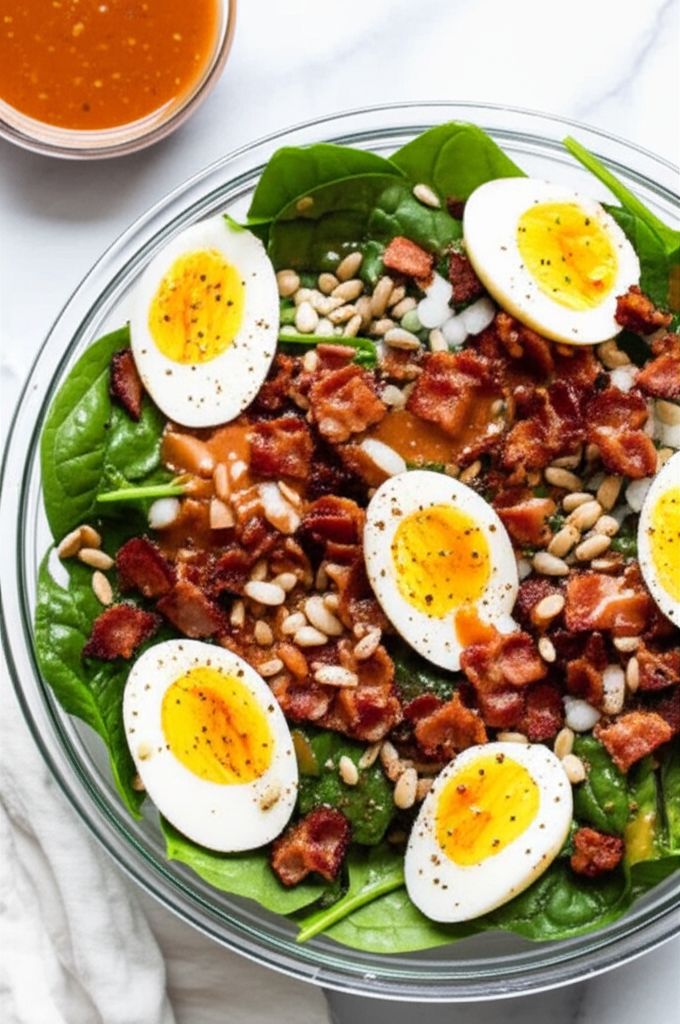 The Best Spinach Salad