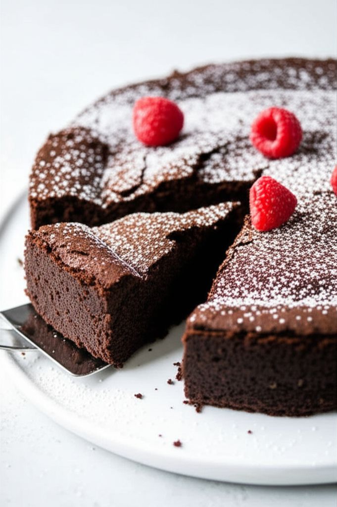 Torta Caprese (Italian Flourless Chocolate Torte)