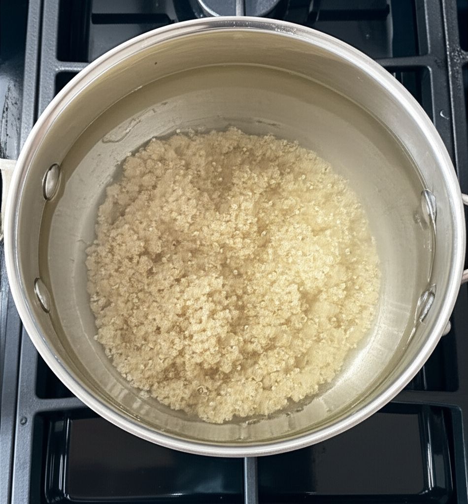 Tropical Coconut Quinoa Pudding