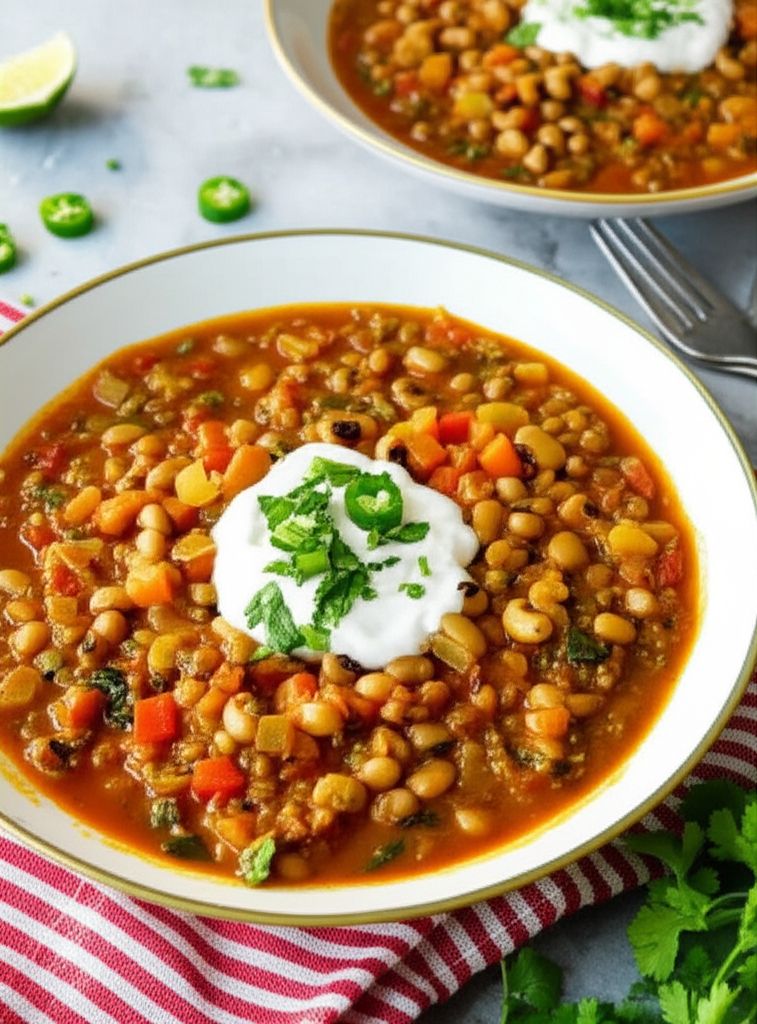 Vegan Black-Eyed Pea Soup