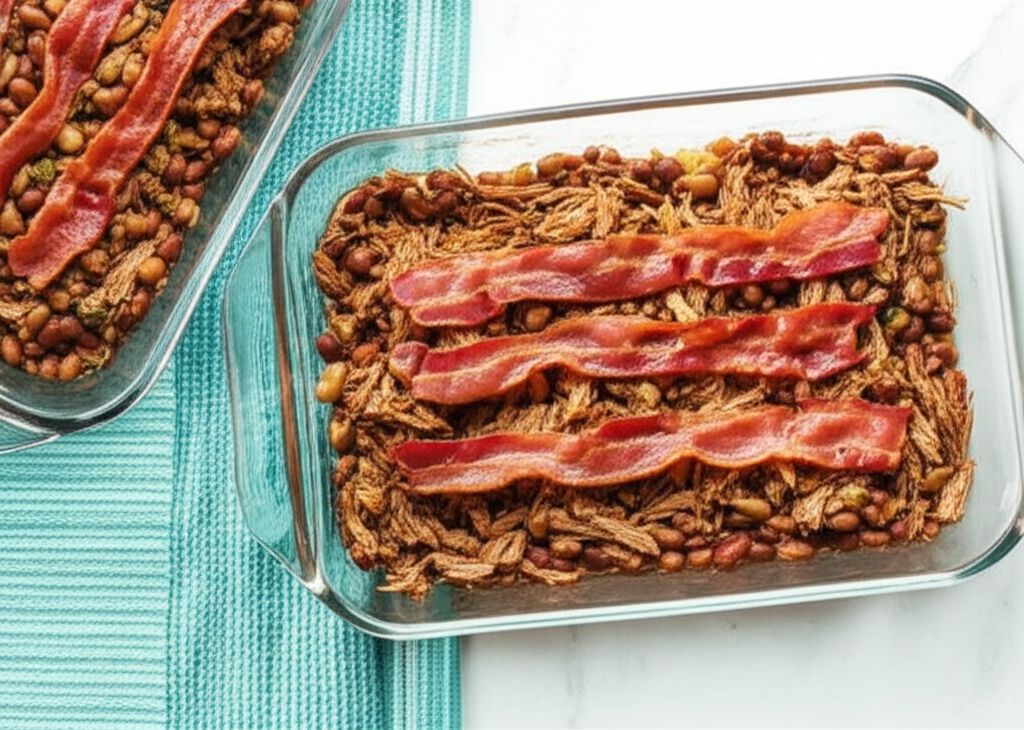 Venison and Barbequed Bean Bake