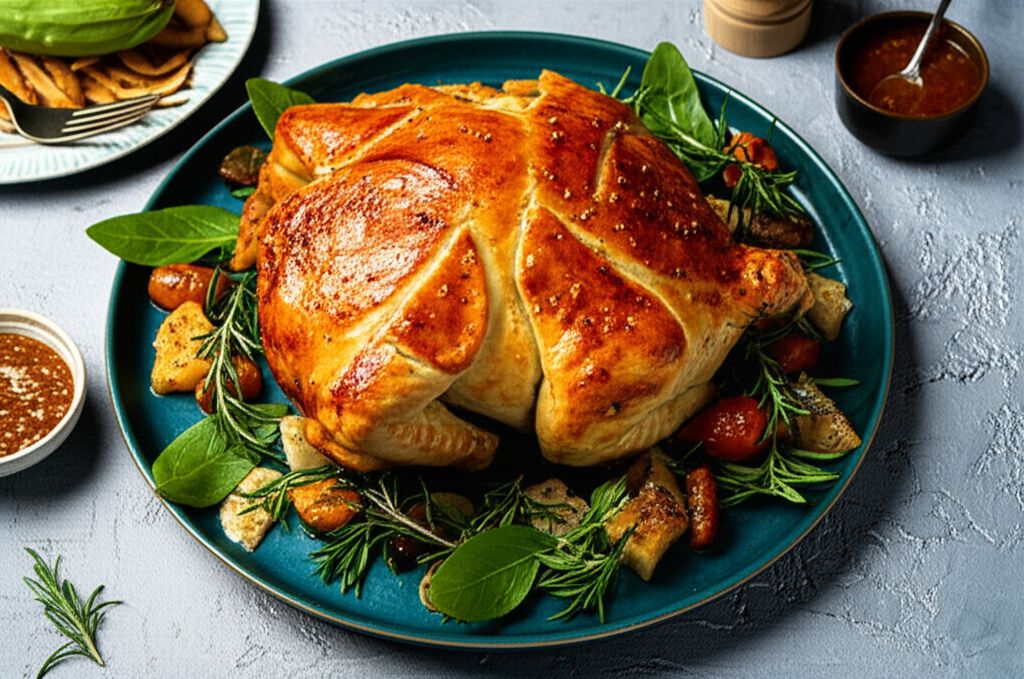 Whole Chicken Pie