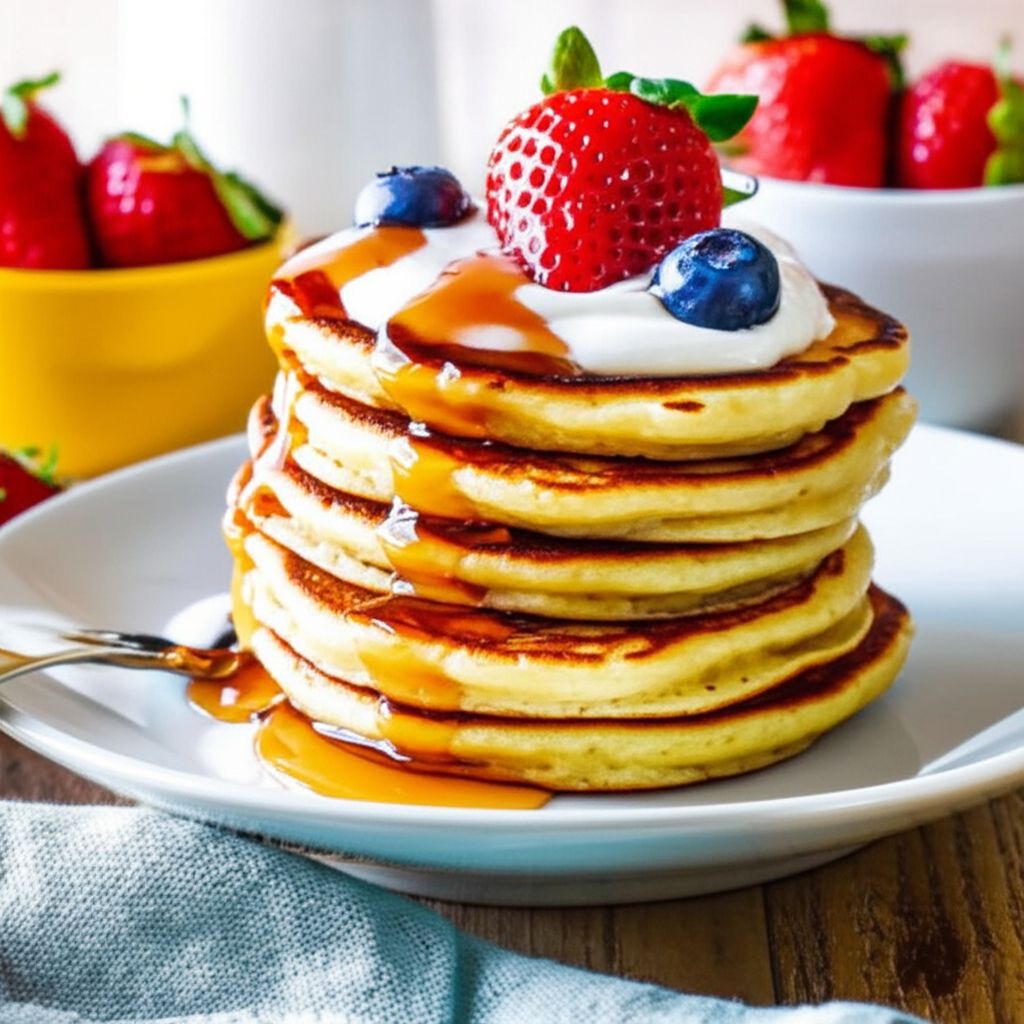 Whole Wheat Pancakes from Scratch