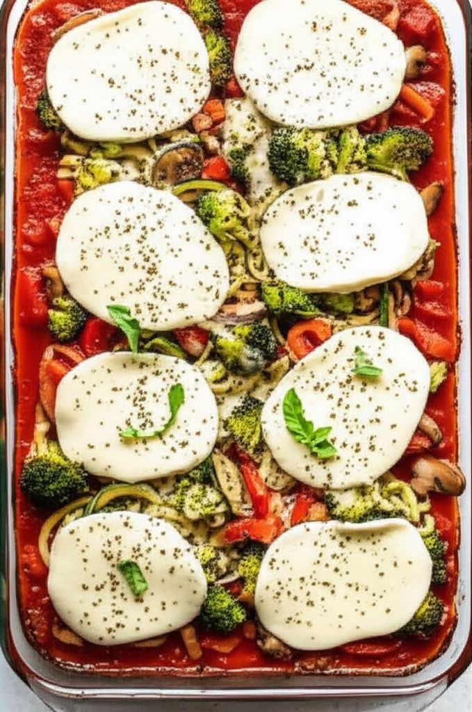 Zoodle Vegetable Bake