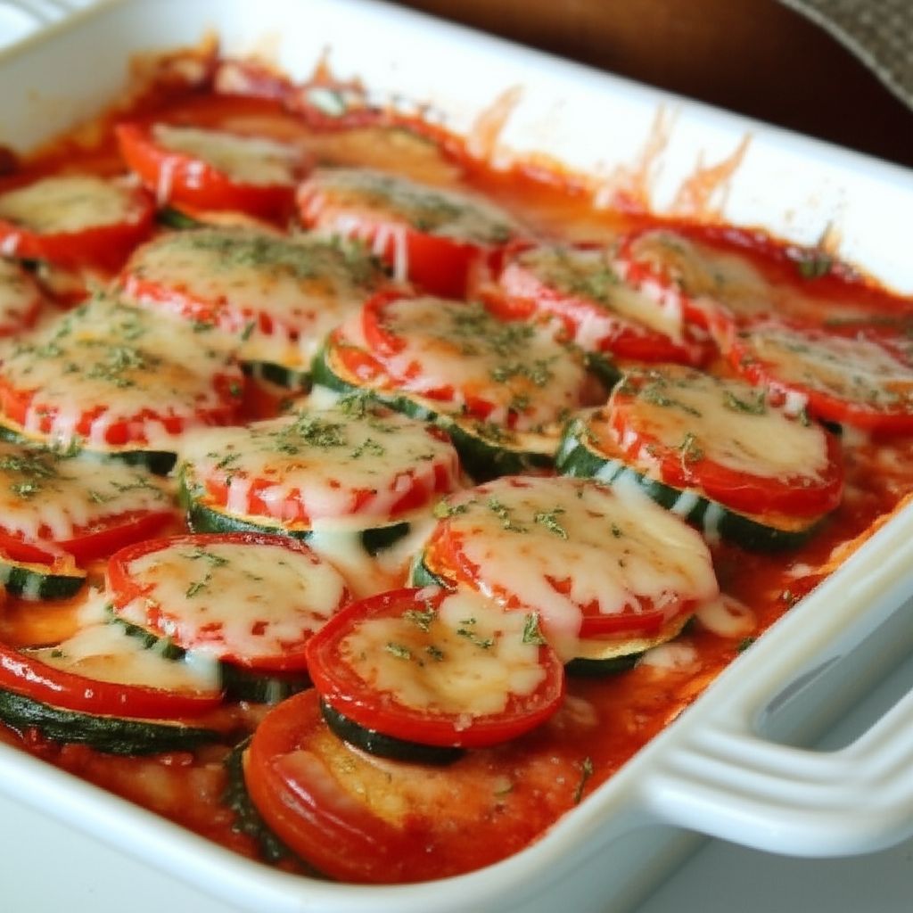 Zucchini and Tomato Casserole