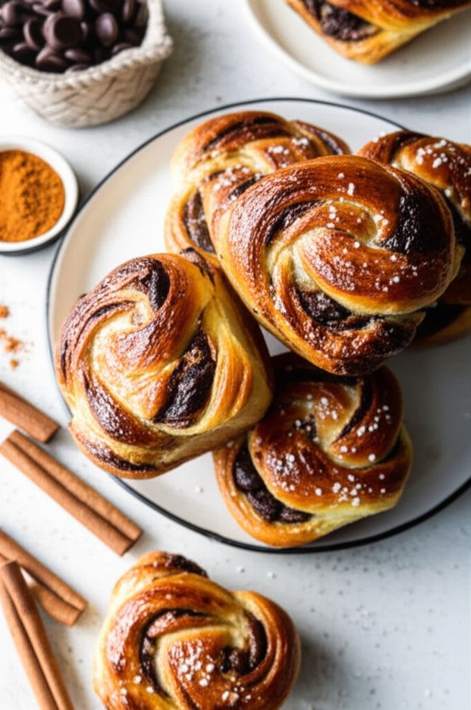 "Thousand Layer" Chocolate Brioche