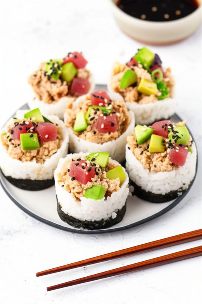 Ahi Sushi Cups