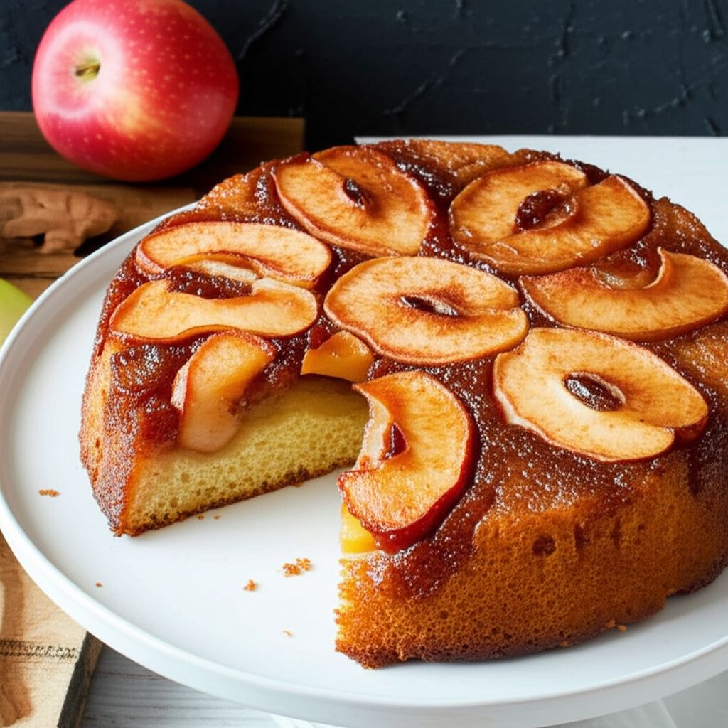 Apple Upside-Down Cake