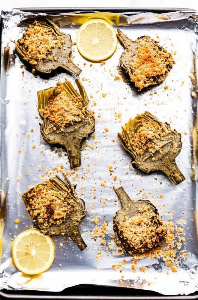 Artichoke Hearts Gratin