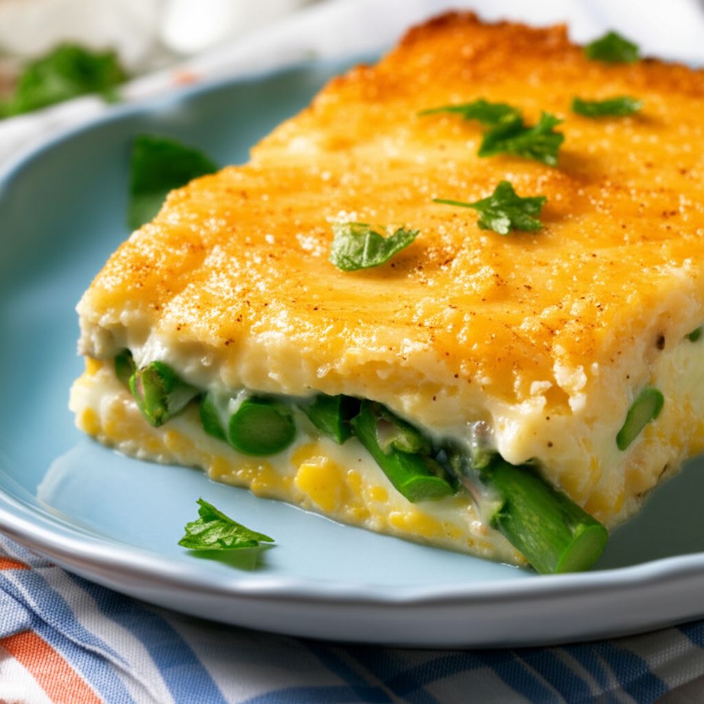 Asparagus Casserole with Canned Asparagus