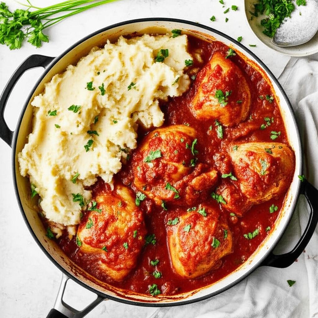 Baked Chicken Cacciatore