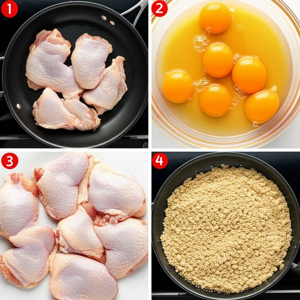 Baked Sweet and Sour Chicken Thighs