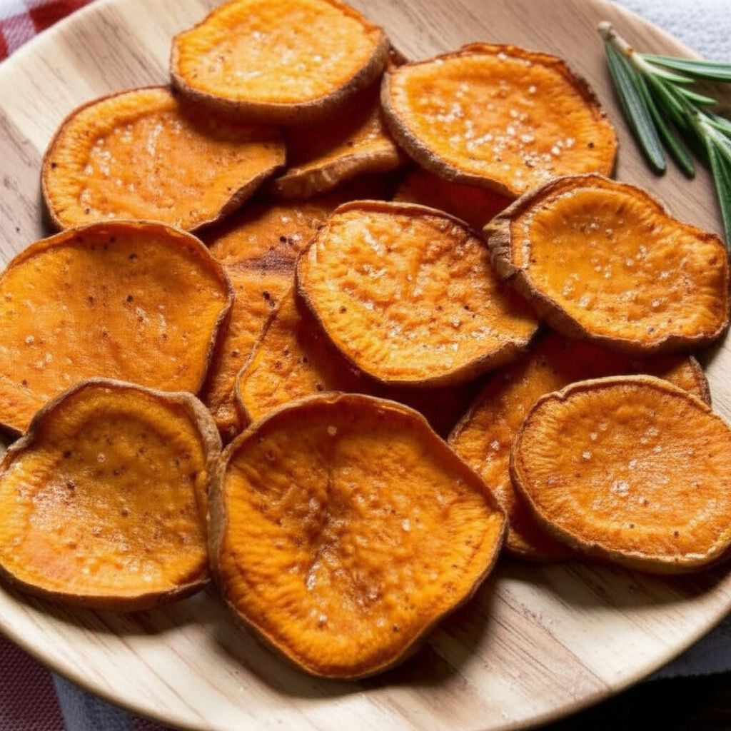 Baked Sweet Potato Coins