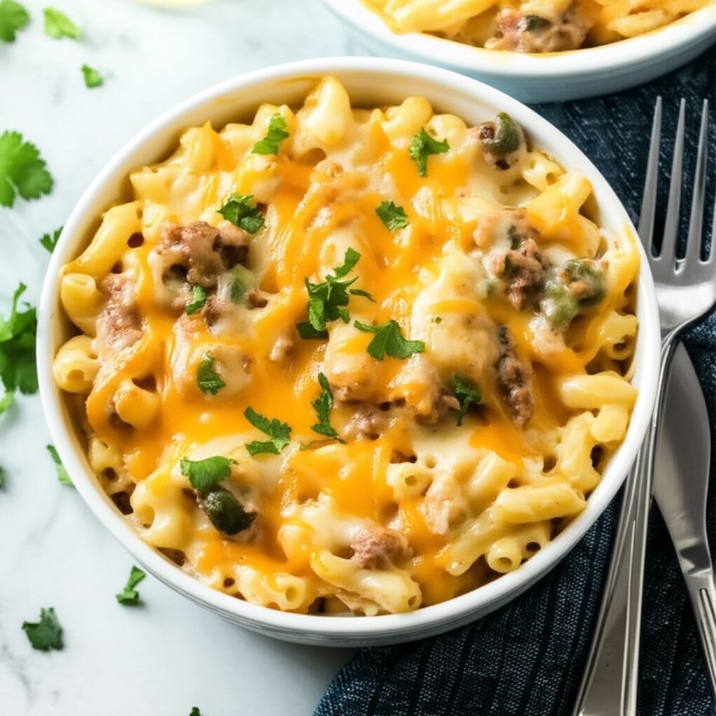 Baked Tomato Mac 'n Cheese