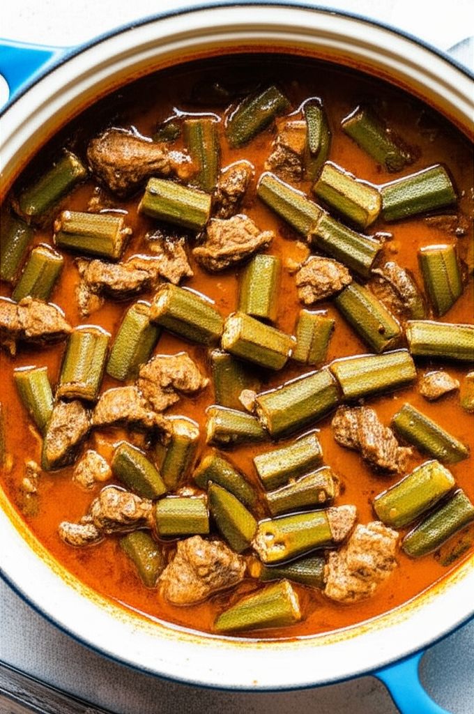 Bamieh (Middle Eastern Okra Stew)